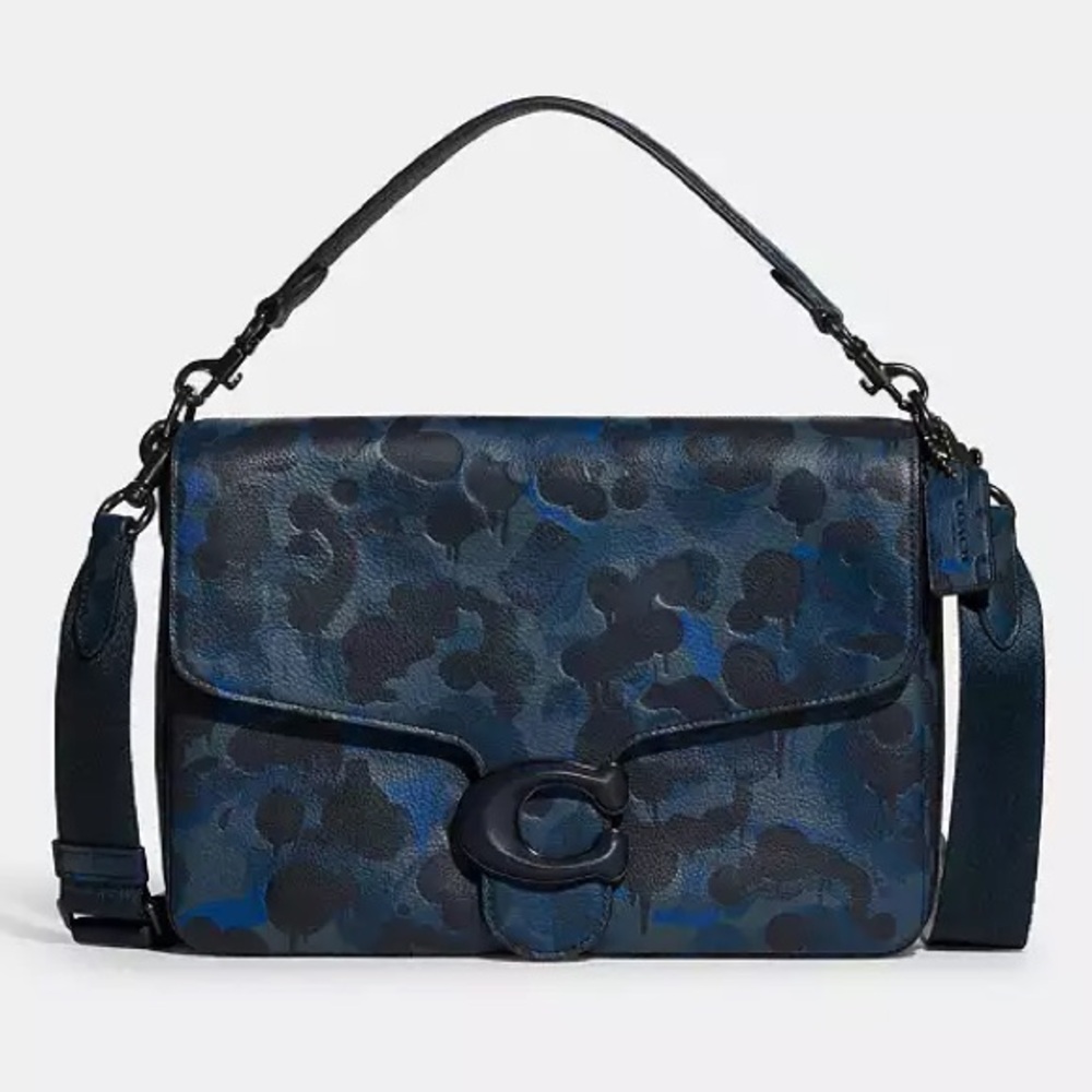 COACH SOFT TABBY MESSENGER BAG WITH CAMO PRINT